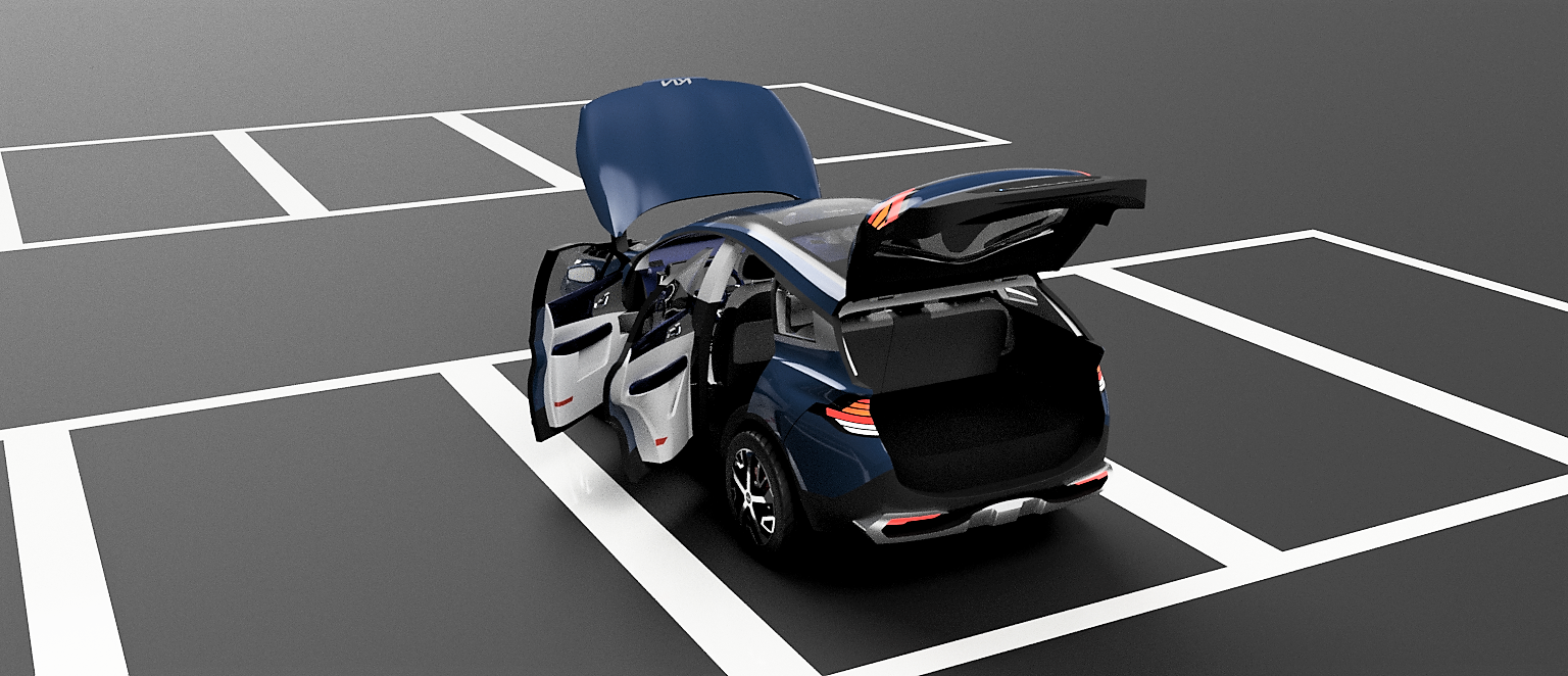 起亚运动混合动力汽车